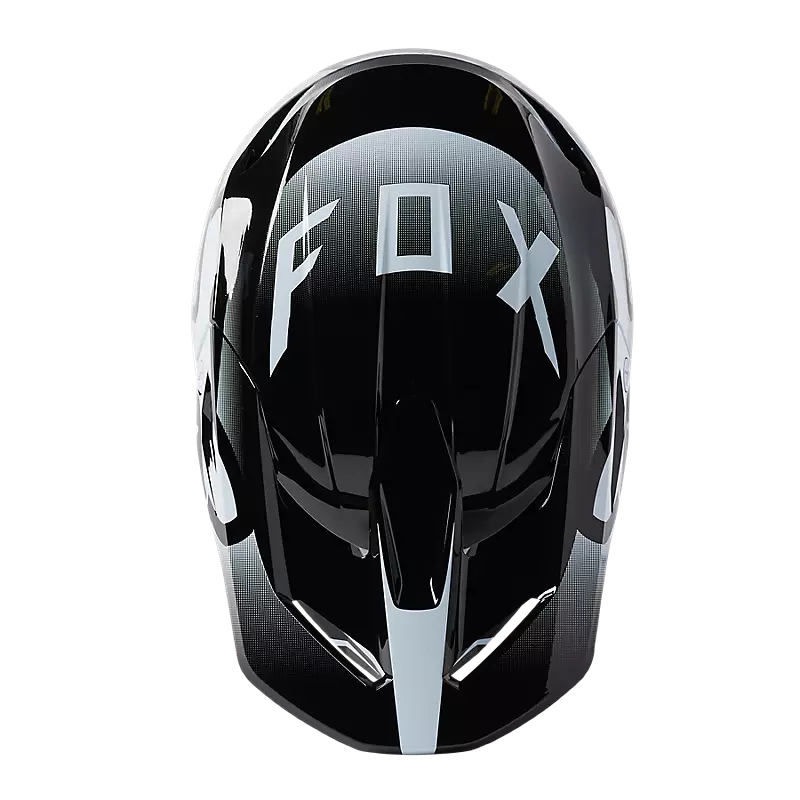 FOX Casque V1 Leed NOIR/BLANC adulte