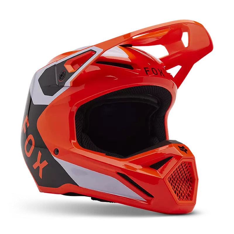 FOX Casque allégé V1 Race Spec ORANGE pour jeunes