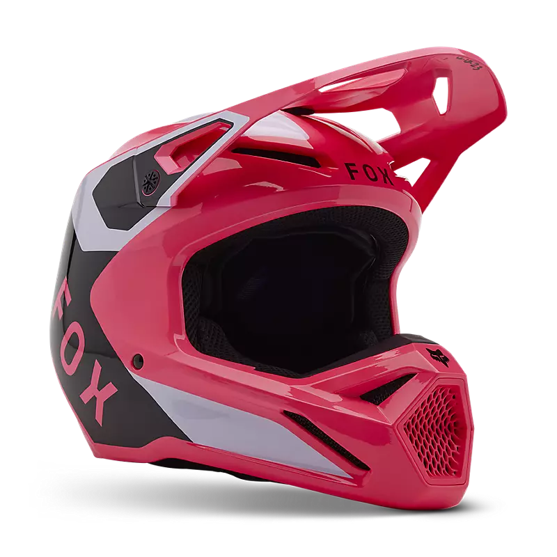 FOX Casque allégé V1 Race Spec ROSE pour jeunes