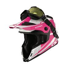 CKX Casque TITAN original rose mat
