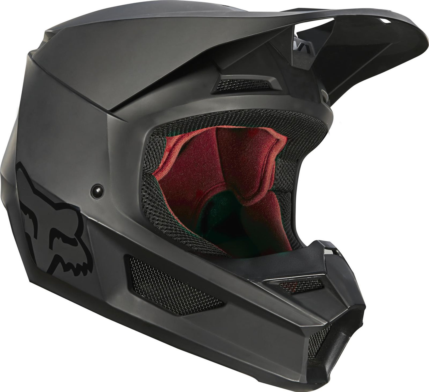 FOX casque v1 noir mat