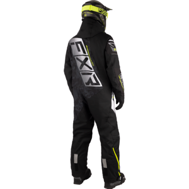 FXR Combinaison CX une pièce F.A.S.T isolé NR/CAMO/JAUNE