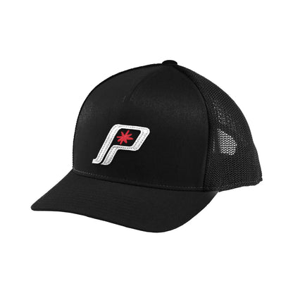 Casquette snapback rétro en maille avec logo