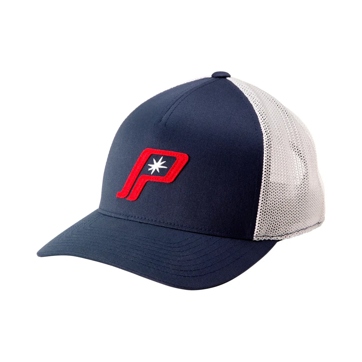 Casquette snapback rétro en maille avec logo