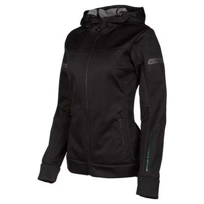 Sweat à capuche zippé Evolution noir