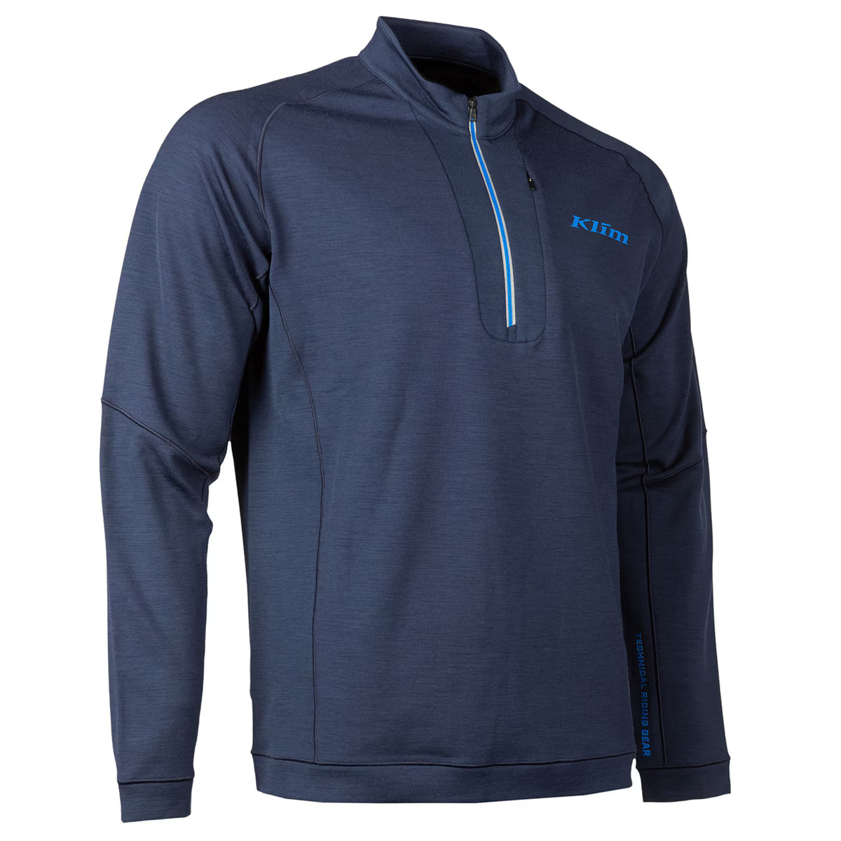 Laine mérinos Teton, pull zippé au quart