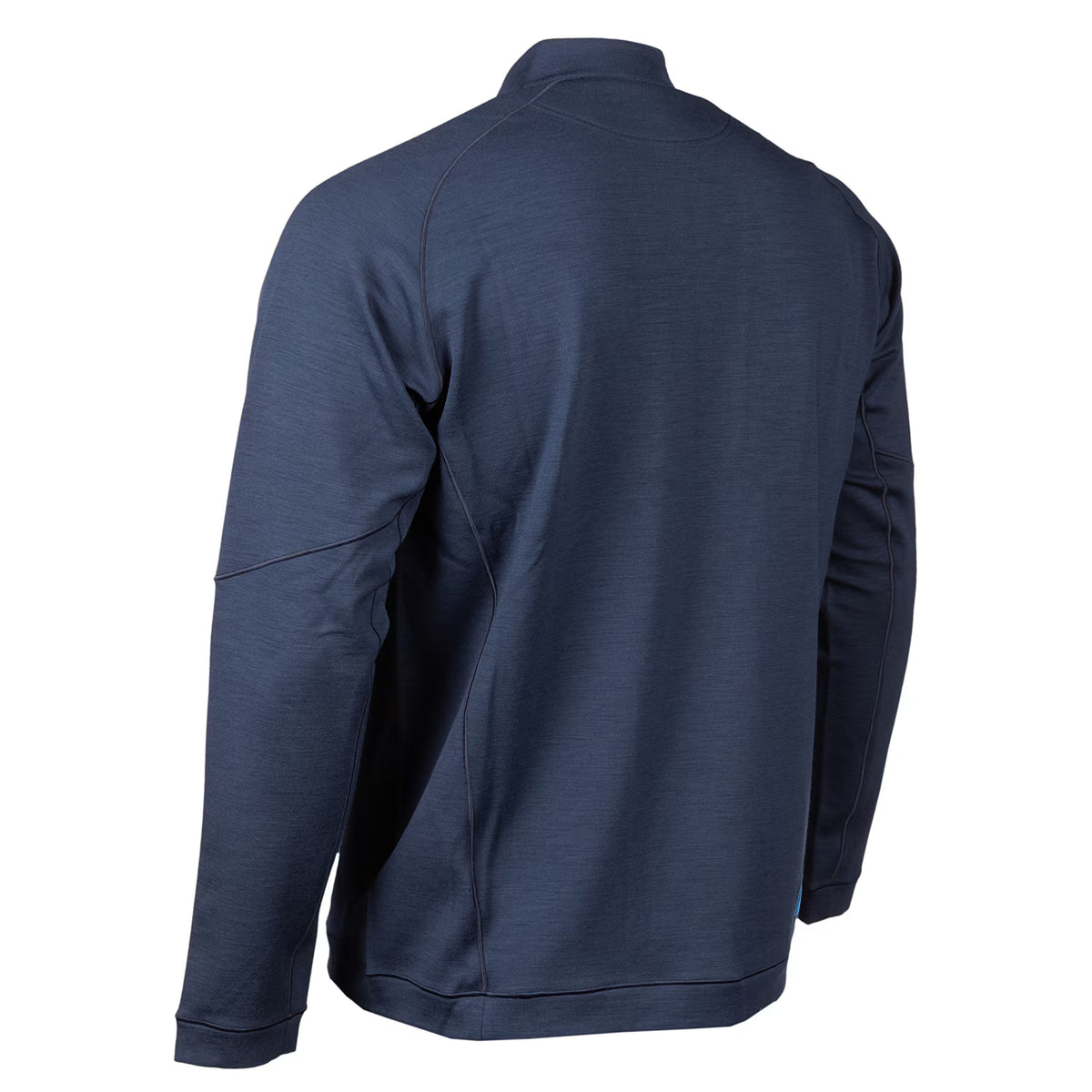 Laine mérinos Teton, pull zippé au quart