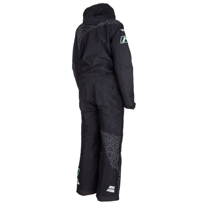 KLIM Ensemble une pièce Vailside noir/turquoise/léopard