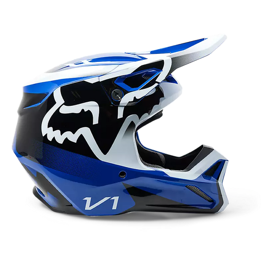 FOX Casque V1 Leed BLEU adulte