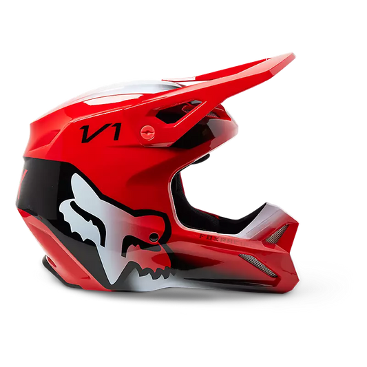 FOX Casque V1 Toxsyk ROUGE adulte