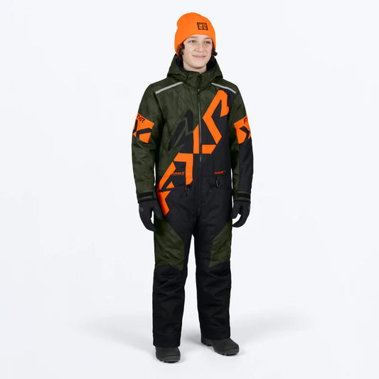 FXR une pièce Cold Cross CX camo/orange