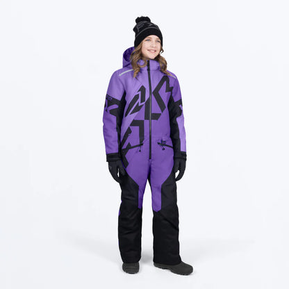 FXR une piéce Cold Cross CX lilas/noir