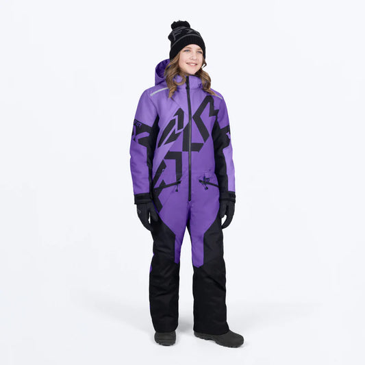 FXR une piéce Cold Cross CX lilas/noir