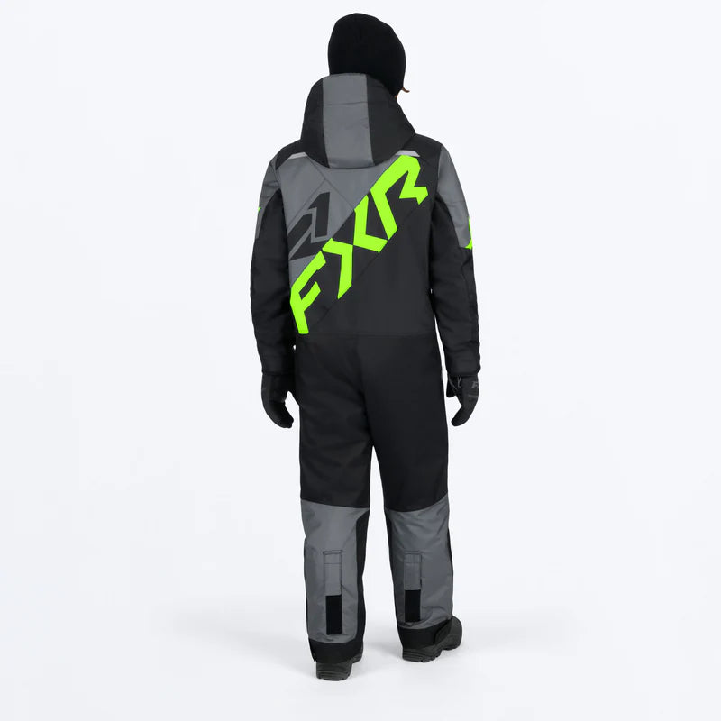 FXR ensemble une pièce COLD CROSS enfant vert