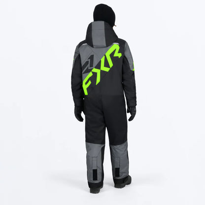 FXR ensemble une pièce COLD CROSS enfant vert