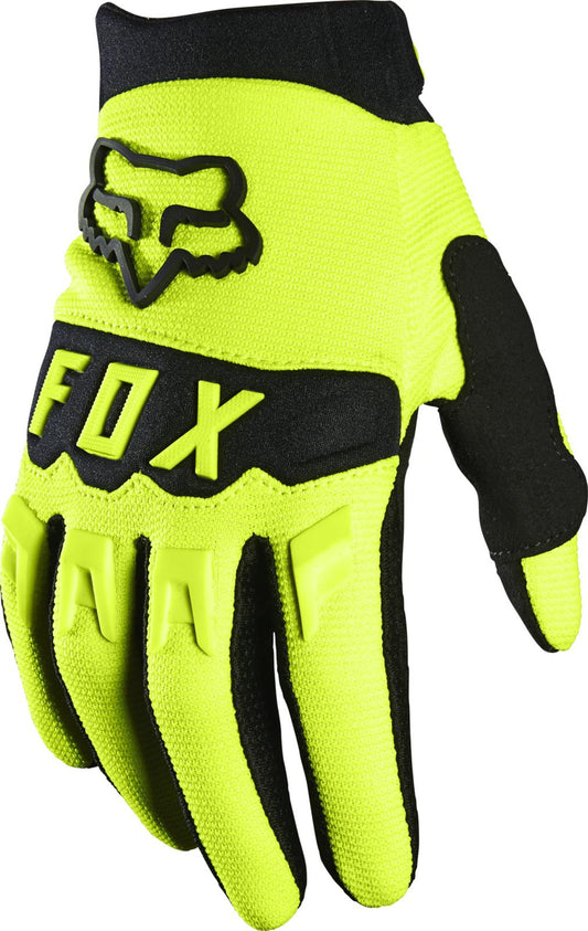 FOX gant dirtpaw yth jaune