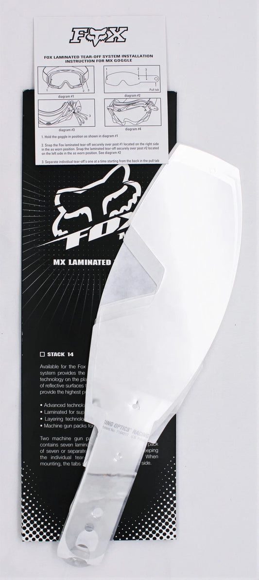 FOX MAON TEAR OFF LAMINÉ