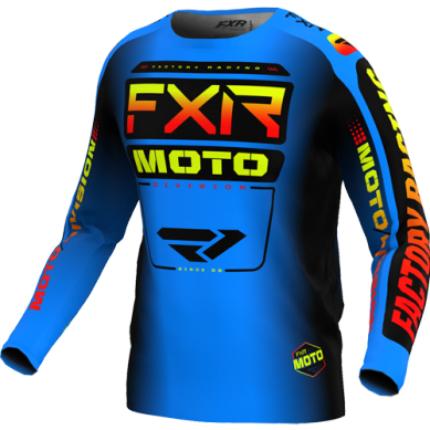 FXR Jersey Clutch BLEU INFERNO