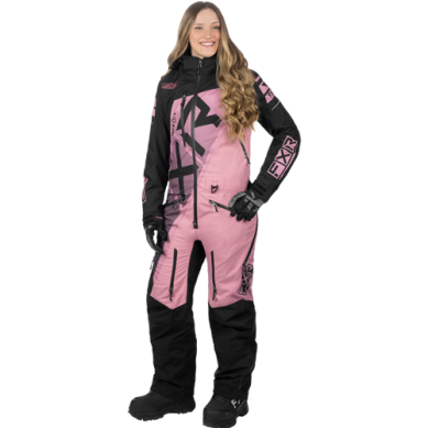 CX MONOSUITS F.A.S.T INSULATED NOIR/ROSE